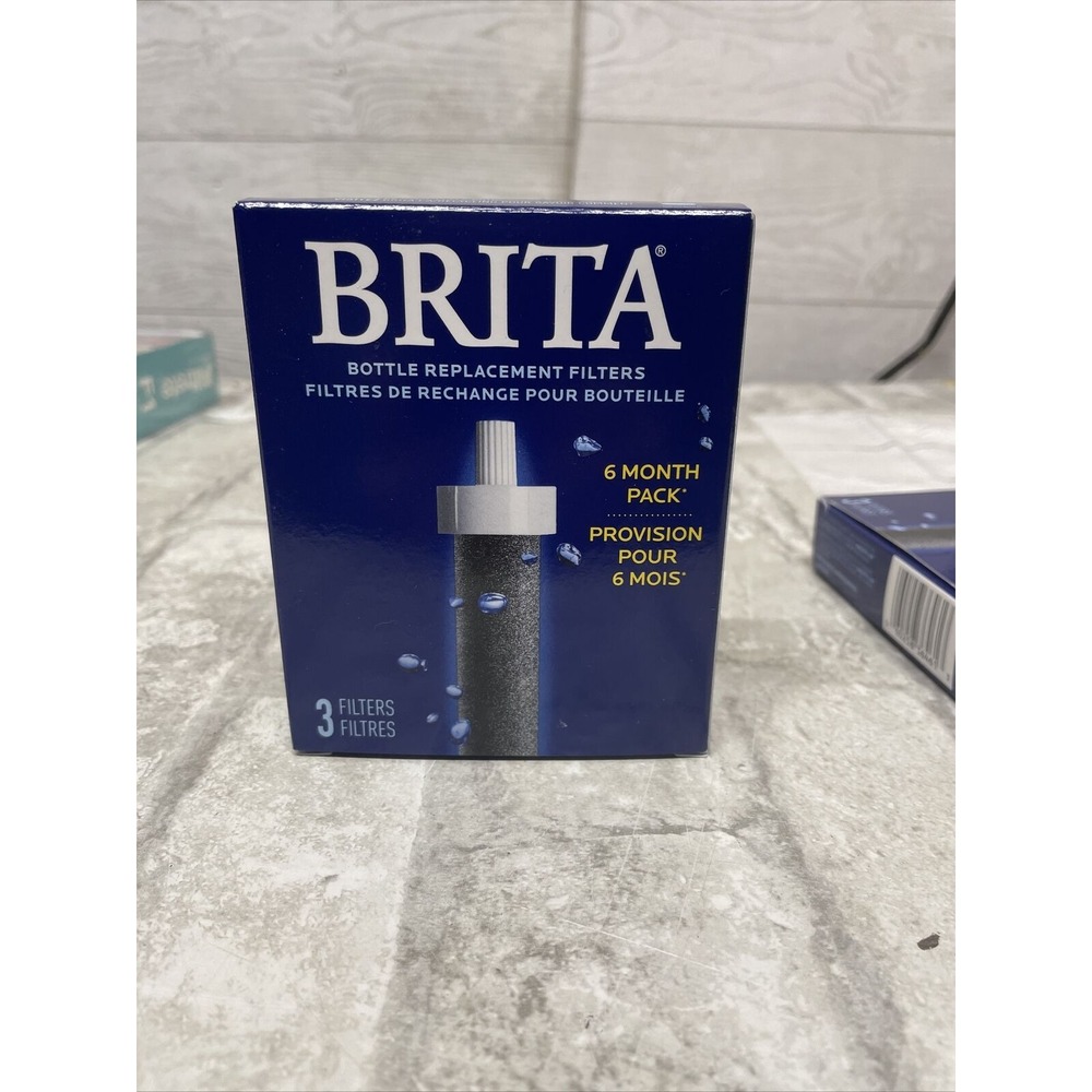 Brita Water Bottle Replacement Filters‎ 3-Pack 6 Month Supply